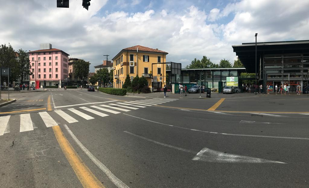 Train Station Airport Otel Bergamo Dış mekan fotoğraf